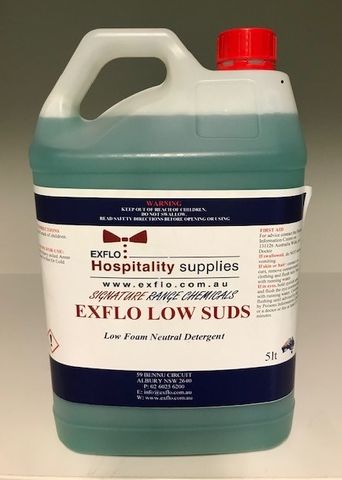 EXFLO LOW SUDS NEUTRAL FLOOR CLEANER 5L
