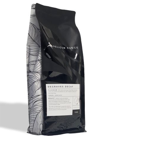 COFFEE DECAF PELICAN ROUGE GROUND 1KG