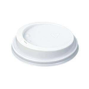 LID SIPPER WHITE 12/16oz[PCW012SW]100/10