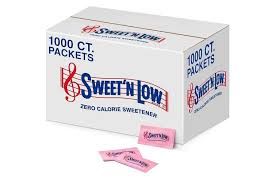 SWEET N LOW SUGAR SATCHETS [0139] 1000