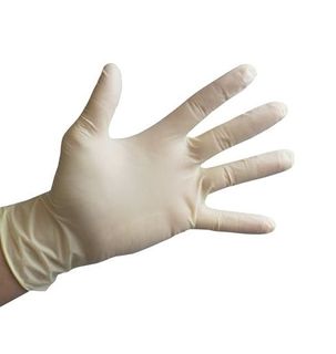 GLOVES P/F LATEX SMALL BNG2822 100/P