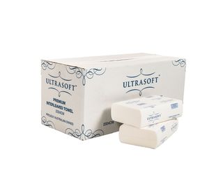 HAND TOWEL ULTRASOFT I/LEAF [2324CW]2400