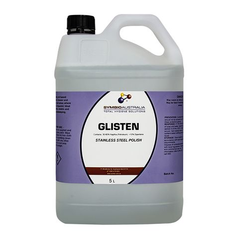 GLISTEN 5L S/STEEL POLISH [SYGLIS-5]