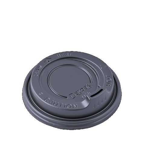 DETPAK  8oz BLACK SPOUT LID 100/SL[10]