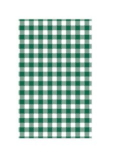 GINGHAM GREEN PRINT PAPER 190x310[74211]