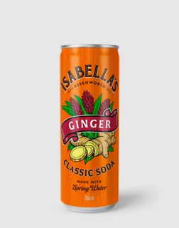ISABELLA'S SODA BREWED GINGER 12x355ml
