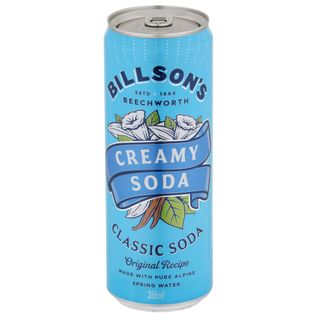 BILLSONS SODA CREAMY SODA 12x355ml