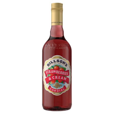 BIL CORDIAL STRAWBERRIES & CREAM 700ml(6