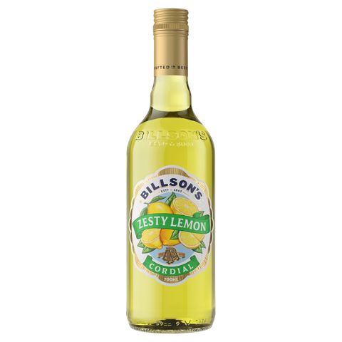 BILLSONS CORDIAL ZESTY LEMON 700ml(6)