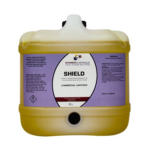 SHIELD 15L LEMONGRASS SANITISER[SYSHIE15