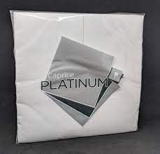 NAPKIN DIN PLATINUM 1/4 WHITE [DWTE] 500