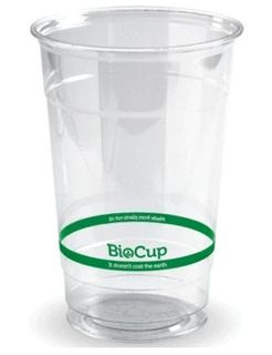 CUP BIO CLEAR 600ml [R-600Y] 50/20