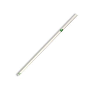 STRAW REG WHITE (JP-PBS-6X197-W)250/10