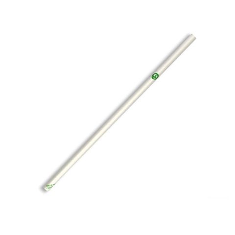 STRAW REG WHITE (JP-PBS-6X197-W)250/10