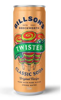 BILLSONS SODA TWISTER 12x355ml