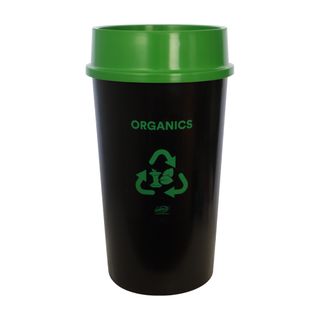 BIN GREEN RECYCLE ORGANIC 60L[SABC-2071G