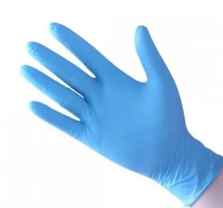 GLOVE NITRILE PF BLUE SML [8004] 100/10