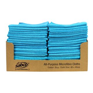 M/FIBRE CLOTH BLUE A/P 40cm[SABC-3910]50