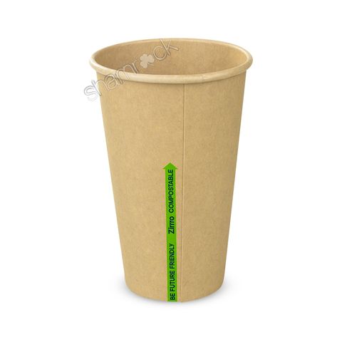 CUP COMPOST SW 16oz RAW (502254) 50/20