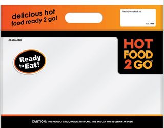 POUCH LGE HOT FOOD 2GO[CA-HBLGE-HF2G]500