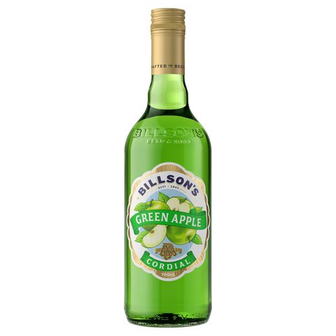 BILLSONS CORDIAL GREEN APPLE 700ml(6)