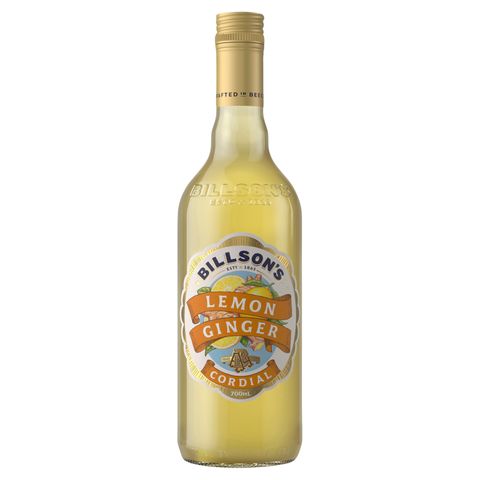 BILLSONS CORDIAL LEMON GINGER 700ml(6)