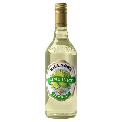 BILLSONS CORDIAL LIME JUICE 700ml(6)