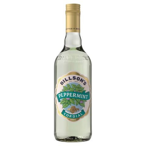 BILLSONS CORDIAL PEPPERMINT 700ml(RO)