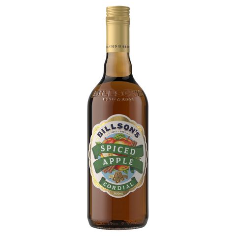 BILLSONS CORDIAL SPICED APPLE 700ml(6)