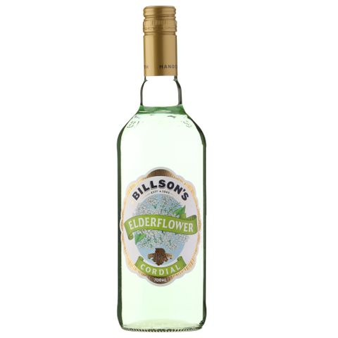 BILLSONS CORDIAL ELDERFLOWER 700ml(6)