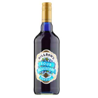 BILLSONS CORDIAL SOUR BLUEBERRY 700ml(6)