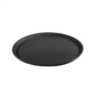 48835 ROUND TRAY PLASTIC NON SLIP 350mm