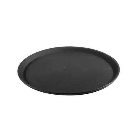 48835 ROUND TRAY PLASTIC NON SLIP 350mm