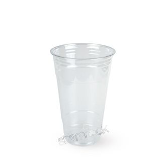 CUP PET CLEAR 24oz/680ml (500181) 50/12