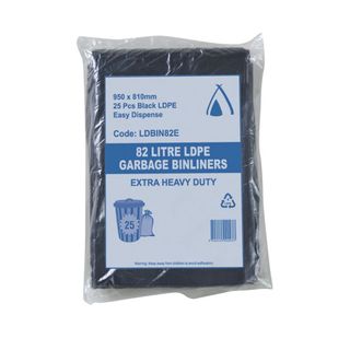 GARBAGE BAG - 82L EX-H/DUTY LDBIN82E 200