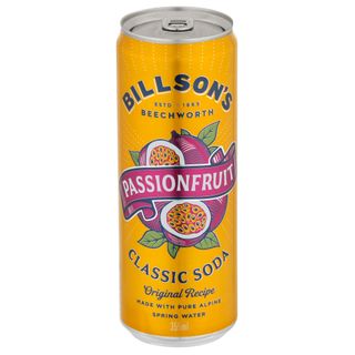 BILLSONS SODA PASSIONFRUIT 12x355ml