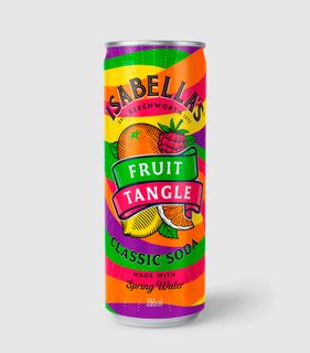 ISABELLA'S SODA FRUIT TANGLE 12x355ml