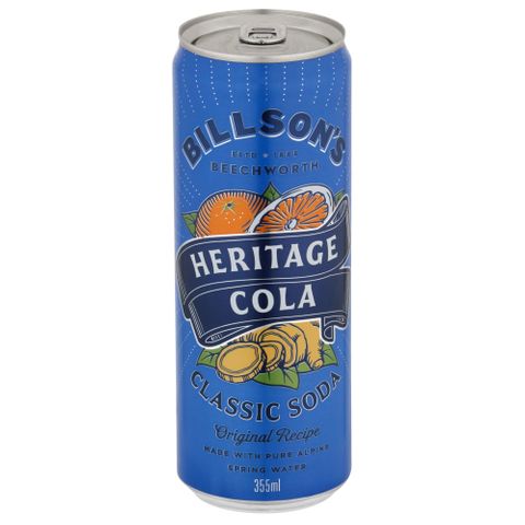 BILLSONS SODA HERITAGE COLA 12x355ml