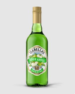 ISABELLA'S CORDIAL SOUR APPLE 700ml(6)