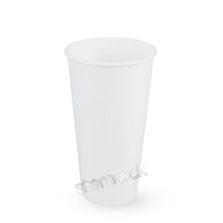 CUP M/SHAKE PLAIN WHT 24oz(502088) 25/20