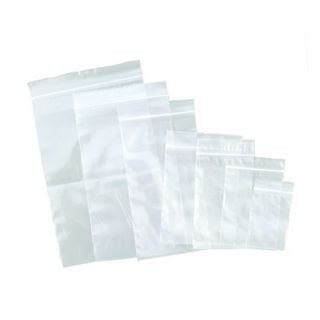 BAGS - PLASTIC RESEALABLE