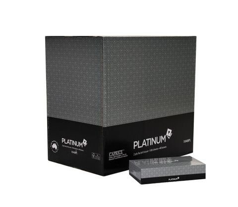FACIAL TISSUES PLATINUM 2PLY [1048PL]