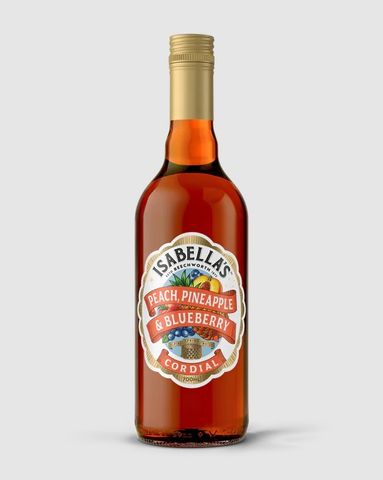 ISABELLAS PEACH/P.APPLE/BLUEBERRY 700ml
