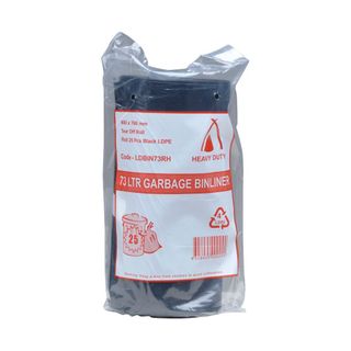 GARBAGE BAG 73L H/D ROLL *LDBIN73RH*250