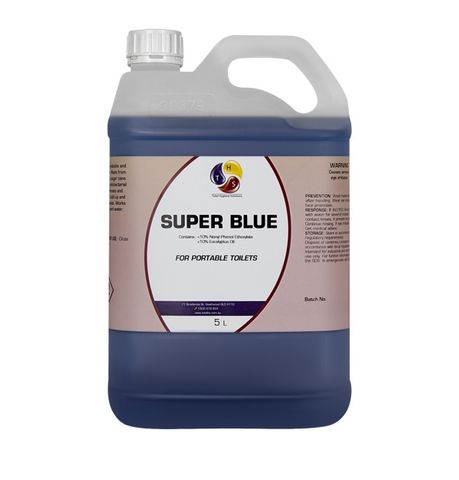 SUPER BLUE URINAL/TOILET CLEANER 5L