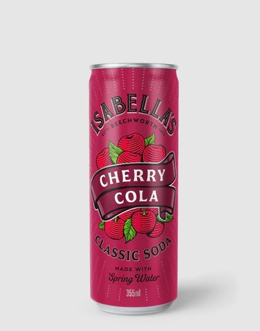 ISABELLA'S SODA CHERRY COLA 12x355ml