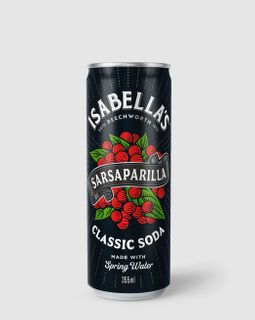 ISABELLA'S SODA SARSAPARILLA 12x355ml