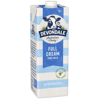 MILK UHT 1LTR DEVONDALE FULL CREAM  [10]