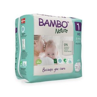 NAPPIES SIZE 1 2-4KG BAMBO(19251)132/CTN