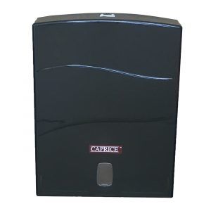 DISPENSER I/LEAF TOWEL B/PLASTIC (DPILB)